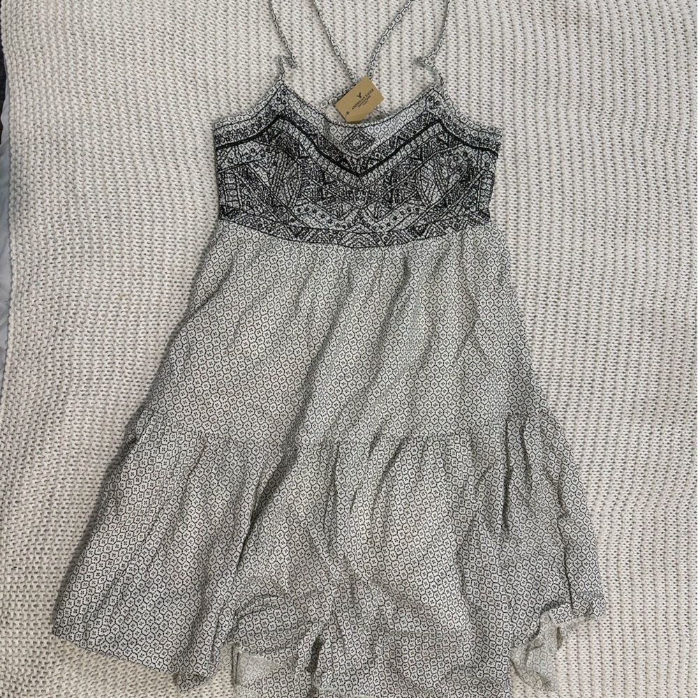 American eagle embroidered dress